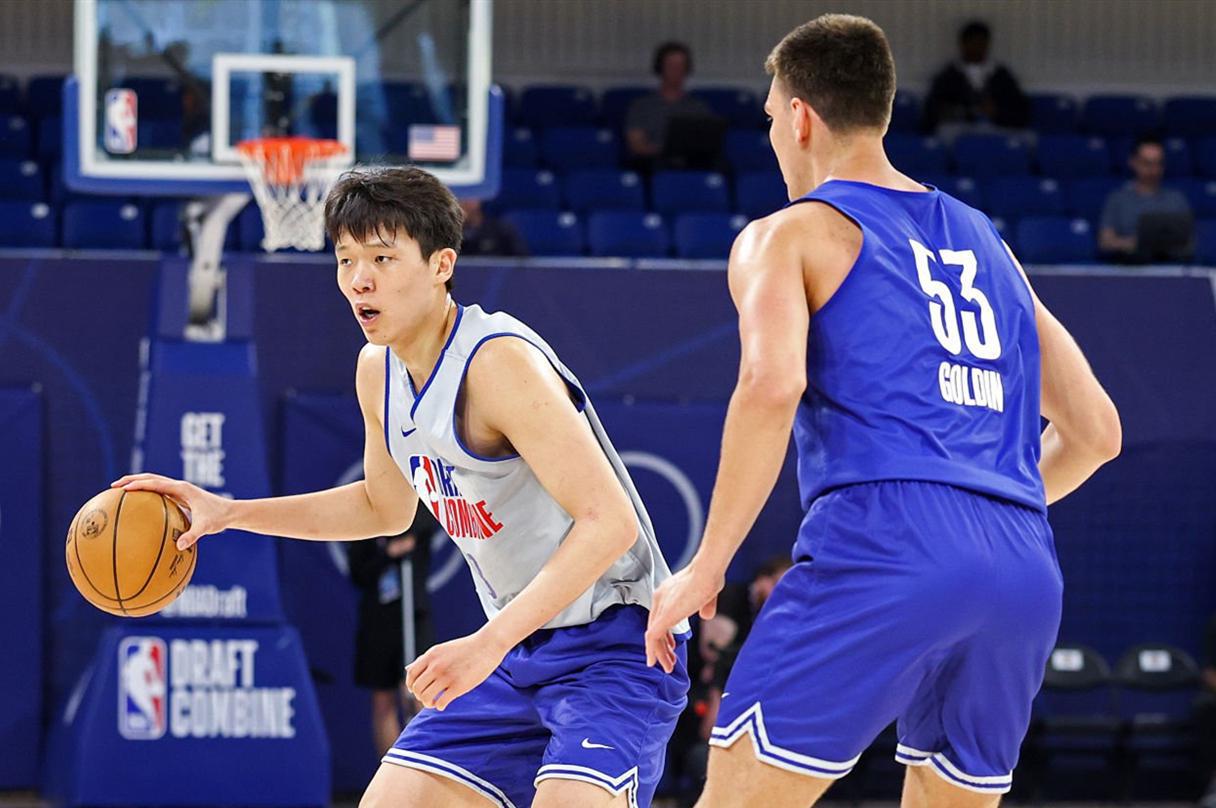 杨瀚森试训11队签位大解析：篮网手握5个签，太阳绿军适配其行情