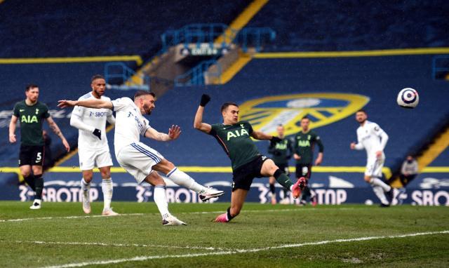 华体会hth-【英超】班福德罗德里戈破门 热刺1比3客负利兹联